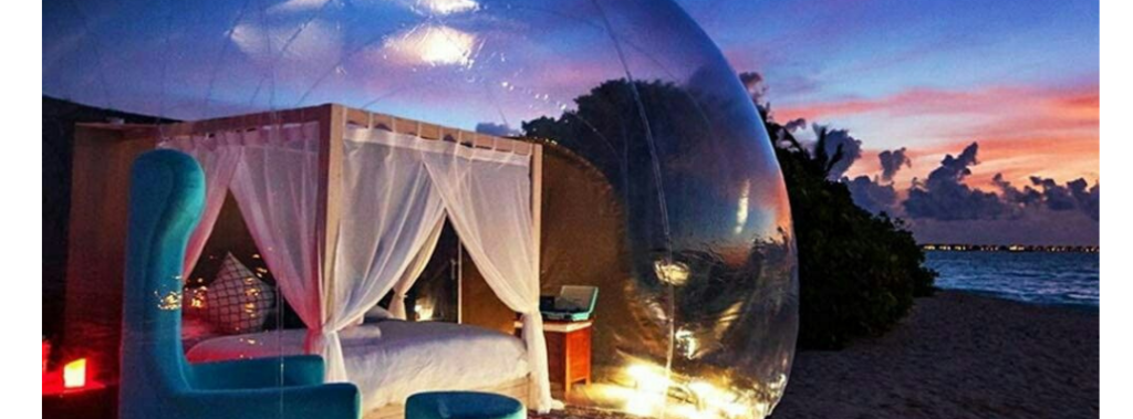 Tiendas burbuja para glamping y acampada en oferta